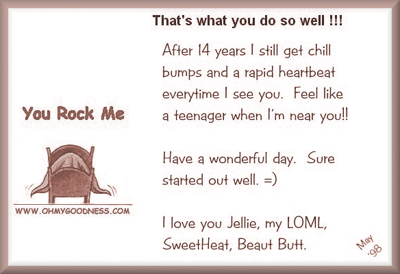 You Rock Me